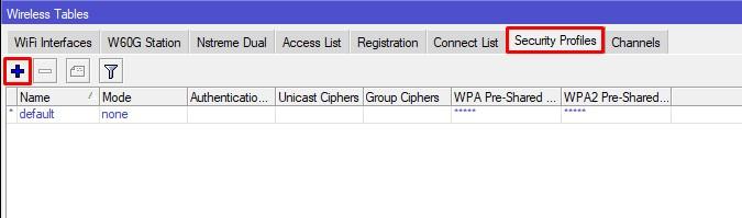 Подготовка Профили безопасности