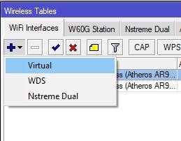 Virtual AP Добавление виртуальной точки доступа