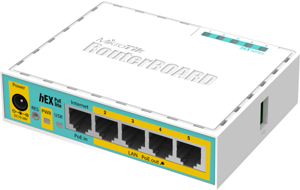 hEX PoE lite RB750UPR2