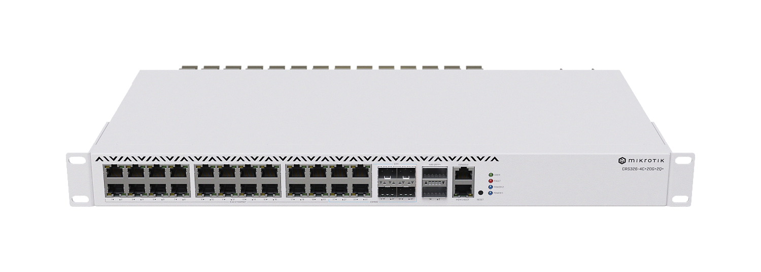 Новинка: MikroTik CRS326-4C+20G+2Q+RM